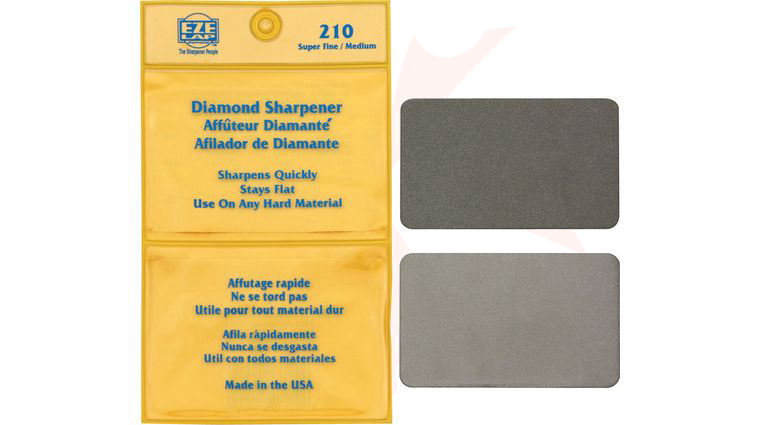 EZE-LAP Diamond Wallet Sharpeners Super Fine and Medium Grits 3.25  inchx 2 inch