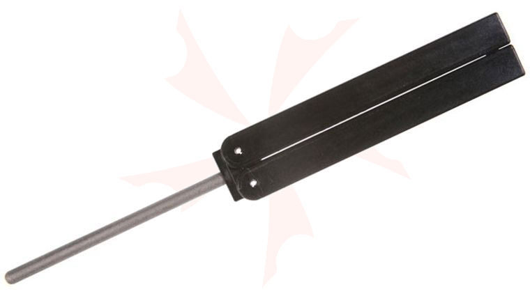 EZE-LAP Round Shaft.  Sm. & Lg. Grooves for Fishhooks - EZE-Fold Folding Handle