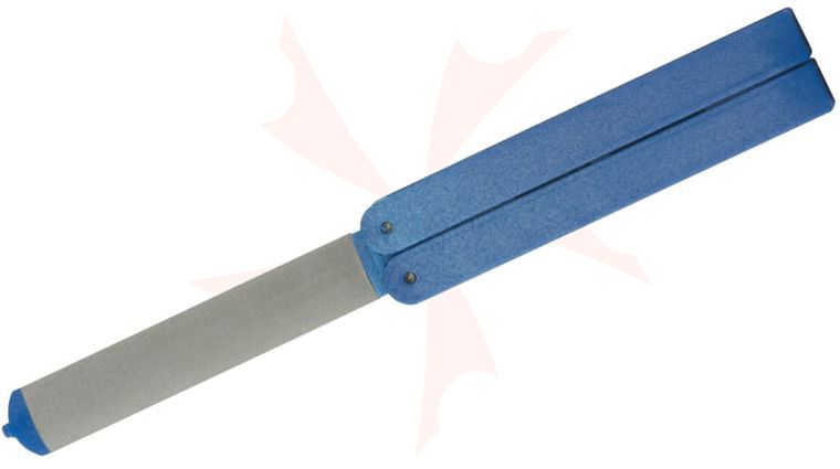 EZE-LAP Super Fine Oval Shaft, Blue Handle - EZE-Fold Folding Handle