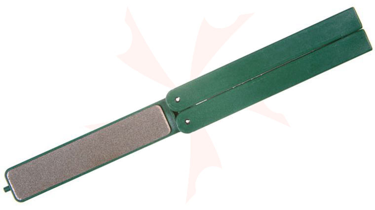EZE-LAP Extra Coarse Stone, Green Handle - EZE-Fold Folding Handle
