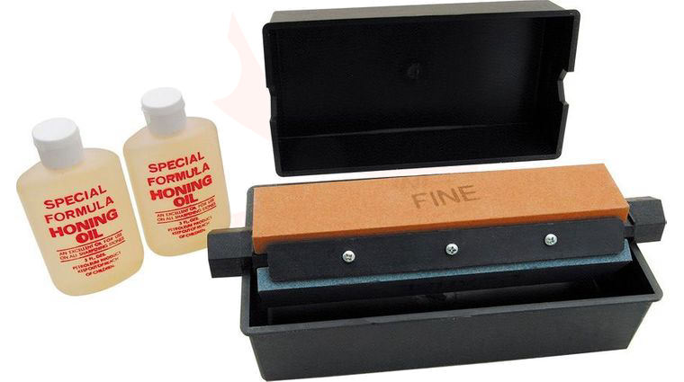 Pro Hone 8 inch 3-Stone Rotating System with Honing Oil