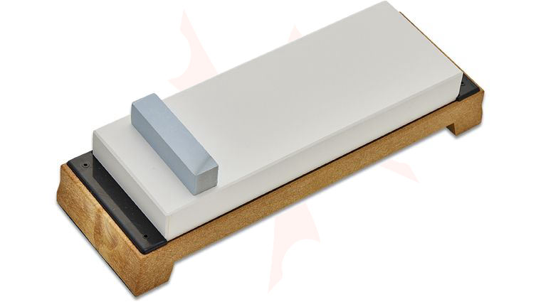 Japanese Deluxe Water Stone 8000 Grit Extra Fine, Razor Stone, 8 inch x 2-7/8 inch