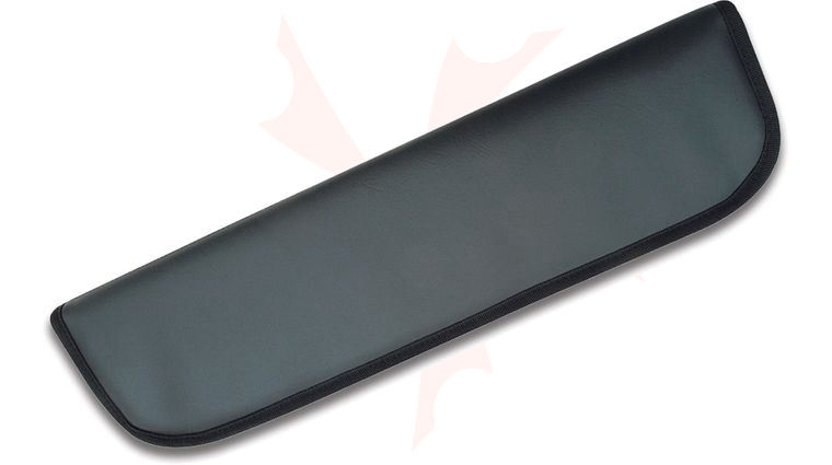 Carry All Heavy Vinyl Zipper Knife Case / Pouch 17 inch, Black