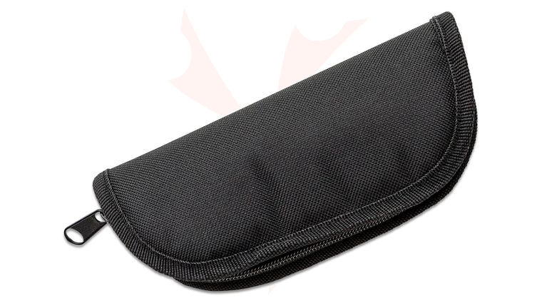 Carry All Heavy Cordura Zipper Knife Case Pouch 7 inch, Black