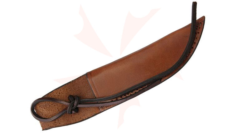 Brown Leather Sheath, Fits Most Fixed Blades Up to 6 inch