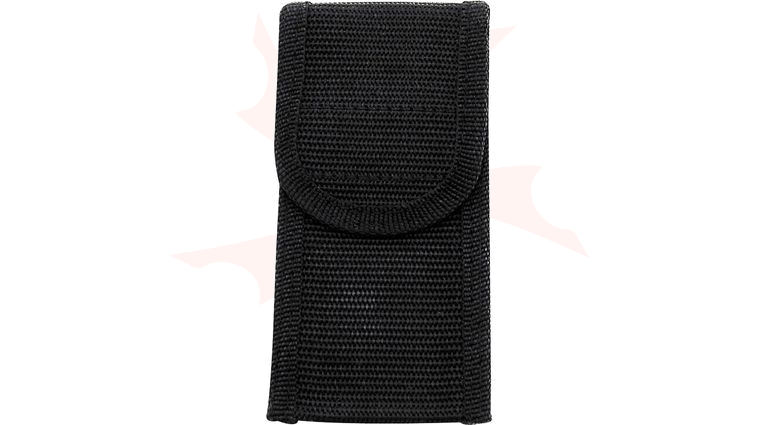 Black Cordura Belt Sheath, Fits Most Folders Up to 5 inch Closed