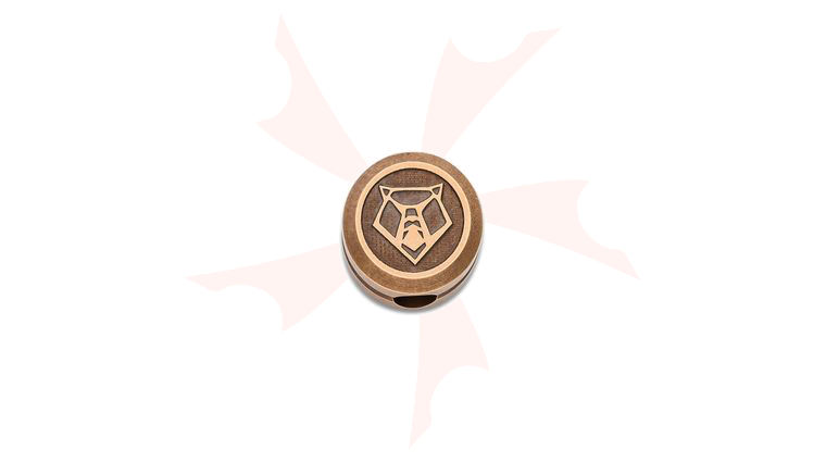 Shirogorov Custom Bronze Pivot 16MM V1 Lanyard Bead