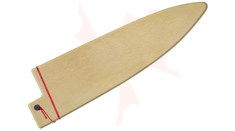 Shun BG0806 Large Universal Saya Sheath, Beech Wood