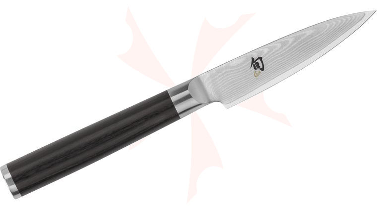 Shun DM0700 Classic Paring Knife 3.5 inch Blade, Pakkawood Handle