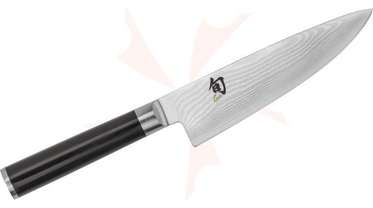 Shun DM0723 Classic Chef's Knife 6 inch Blade, Pakkawood Handle