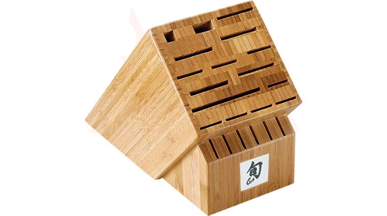 Shun 22-Slot Bamboo Block