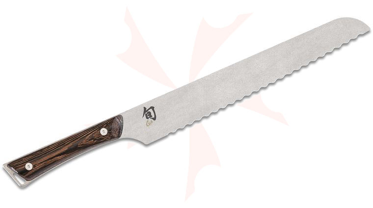 Shun SWT0705 Kanso Bread Knife 9 inch Blade, Tagayasan Wood Handles