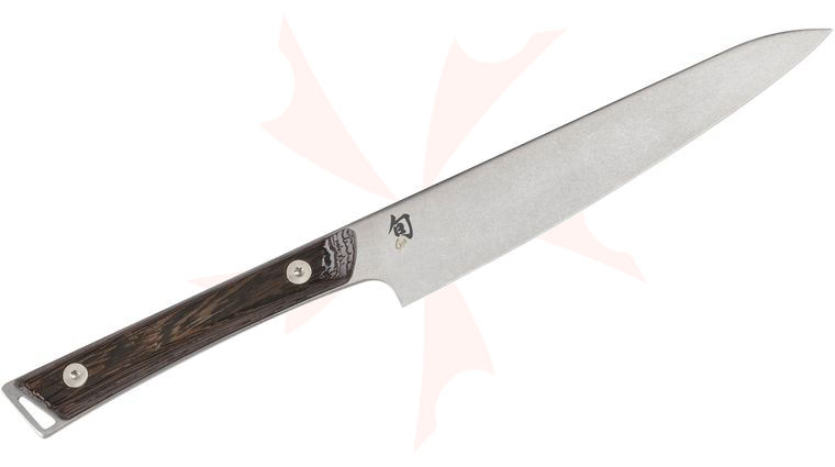 Shun SWT0701 Kanso Utility Knife 6 inch Blade, Tagayasan Wood Handles