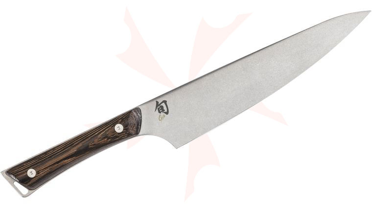 Shun SWT0706 Kanso Chef's Knife 8 inch Blade, Tagayasan Wood Handles