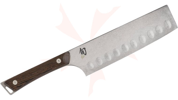 Shun SWT0728 Kanso Nakiri 6.5 inch Blade, Tagayasan Wood Handles
