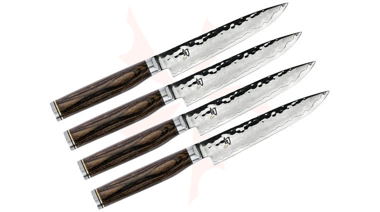 Shun TDMS0400 Premier 4 Piece Steak Knife Set