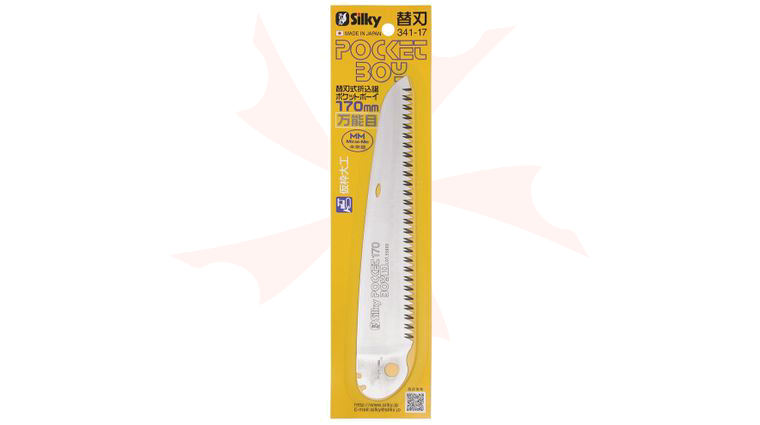 Silky Saws 6.7 inch Medium Teeth Replacement Blade for Pocketboy 170 Folding Saw (Blade Only)