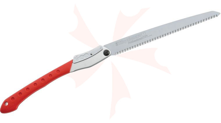 Silky Saws Bigboy Folding Saw, 14.2 inch Large Teeth Straight Blade, Red Rubber/Aluminum Handle