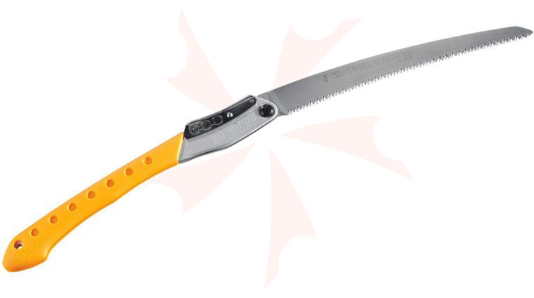 Silky Saws Bigboy 2000 Folding Saw, 14.2 inch Curved Blade, Rubber/Aluminum Handle