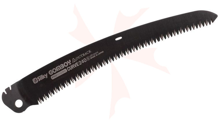 Silky Saws 9.4 inch Mirai-Me Teeth Replacement Curved Blade for Outback Edition Gomboy 240 Folding Saw (Blade Only)