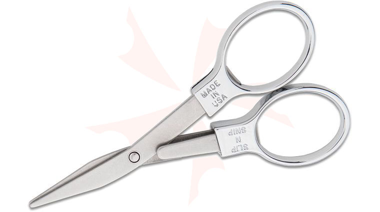Slip-N-Snip The Original Folding Scissors, Chrome
