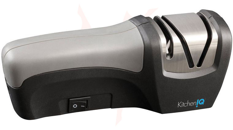 KitchenIQ by Smith's 50029 Edge Gourmet Compact Electric Knife Sharpener