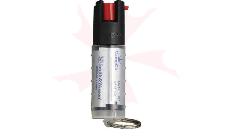 Smith & Wesson Keychain Pepper Spray, Clear Plastic Case (0.5 oz.)