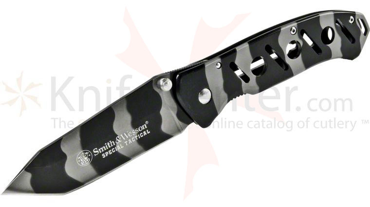 Smith & Wesson Special Tactical Urban Camo Folding Knife 3.3