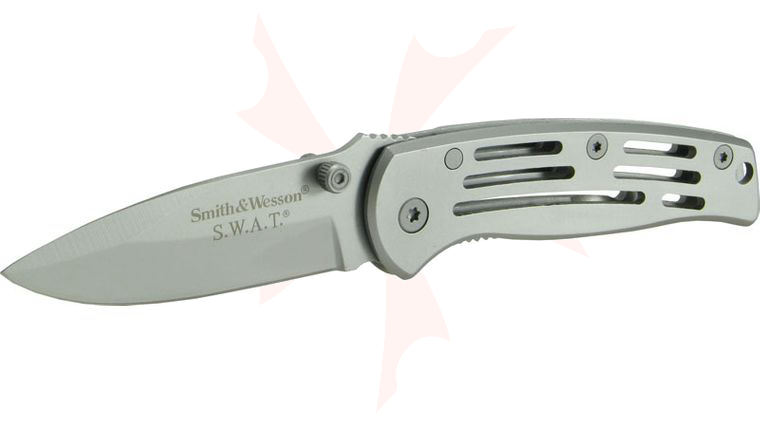 Smith & Wesson Baby Frame Lock SWAT Knife Plain Edge