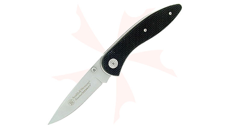 Smith & Wesson Homeland Security, Black Textured Handle, Plain