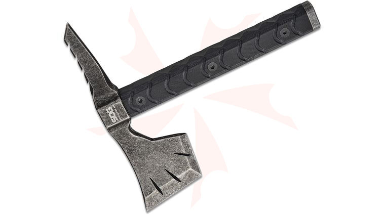 SOG Warfighter Axe 8.75 inch Overall Length, G10 Handles, Hard Plastic Sheath