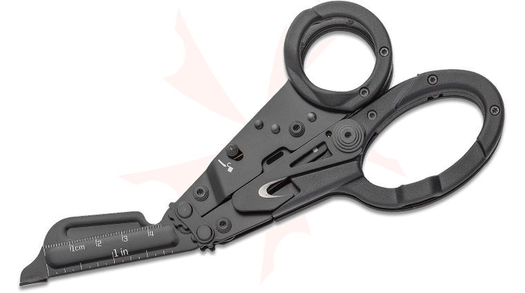 SOG ParaShears Medical/Rescue Scissors Full-Size Multi-Tool, Black, Nylon Sheath