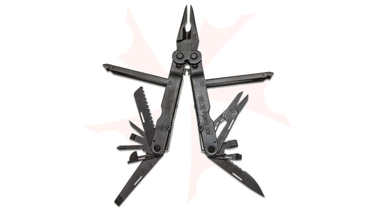 SOG PowerLock EOD Black Oxide Finish Multi-Tool with Nylon Sheath