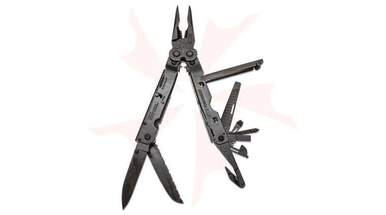 SOG PowerAssist Multi-Tool with Assisted Blades, Black Oxide, Nylon Sheath