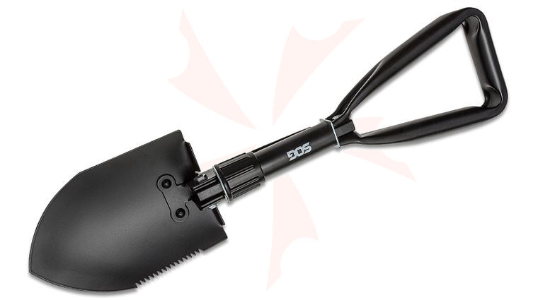 SOG Entrenching Tool Folding Shovel 18.25 inch Overall, Nylon Sheath