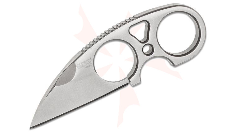 SOG Jason Brous Snarl 2.3 inch Satin Wharncliffe Blade, Molded Nylon Sheath