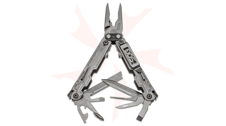 SOG PowerAccess Multi-Tool with 18 Tools, 5.9 inch Overall