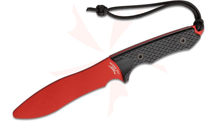 Spartan Blades Ronin Shinto Trainer 5.5 inch Unsharpened Recurve Blade, Black Delrin Handles, No Sheath