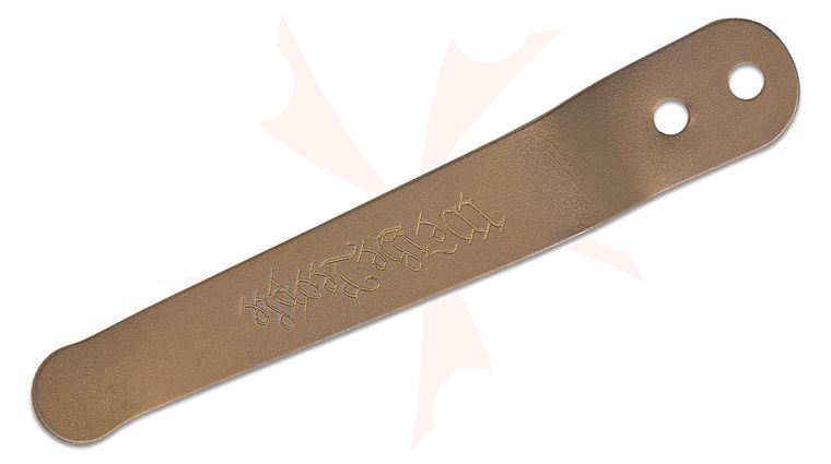 Spartan Blades Bronze Titanium  inchWe the People inch Pocket Clip