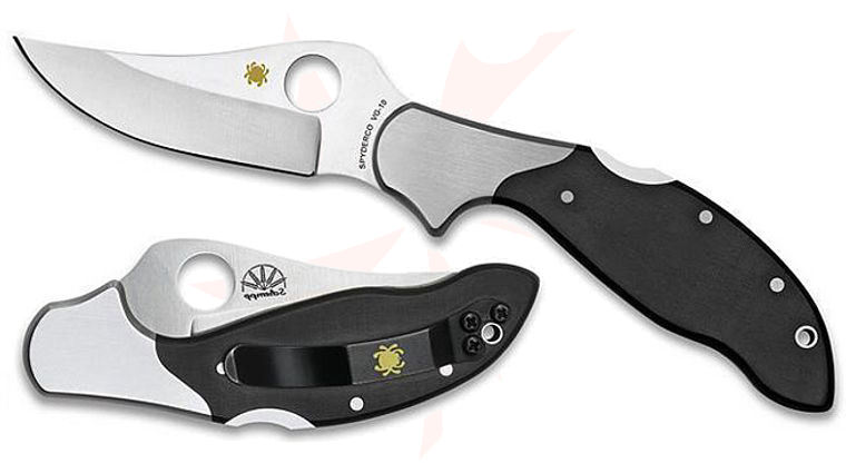 Spyderco Schempp Persian 75 mm Folder VG10 Blade Micarta Handle