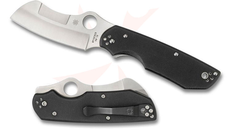 Spyderco C139GP Jason Breeden Rescue Knife 3-3/8 inch VG10 Plain Blade, G10 Handles