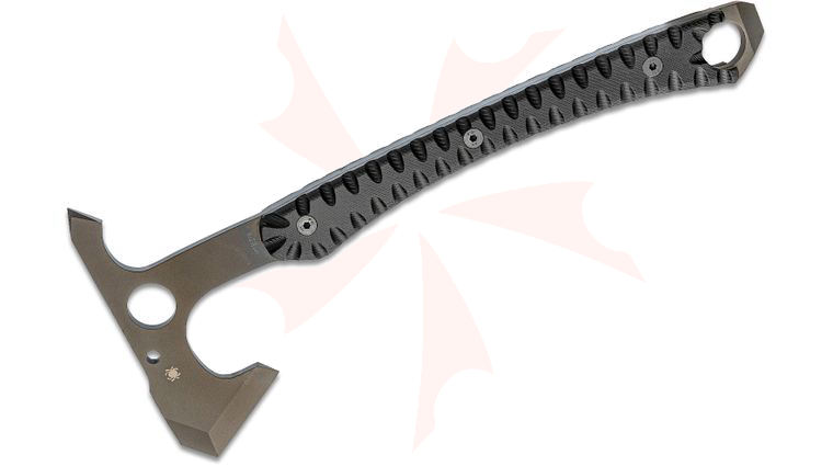 Spyderco Warrior Hawk Tactical Tomahawk 13.68 inch Overall, D2 Tool Steel, G10 Handle, Boltaron Sheath