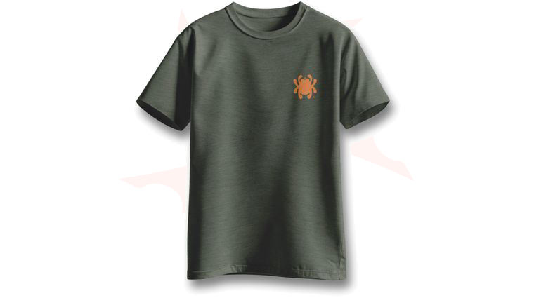 Spyderco Unisex T-Shirt, Heather Green, Medium