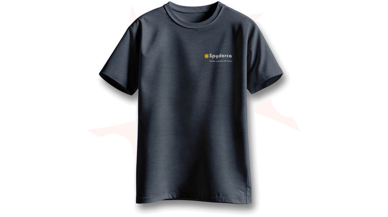 Spyderco  inchThe Original Clip-Carry Pocket Knife inch Unisex T-Shirt, Heather Navy, Large