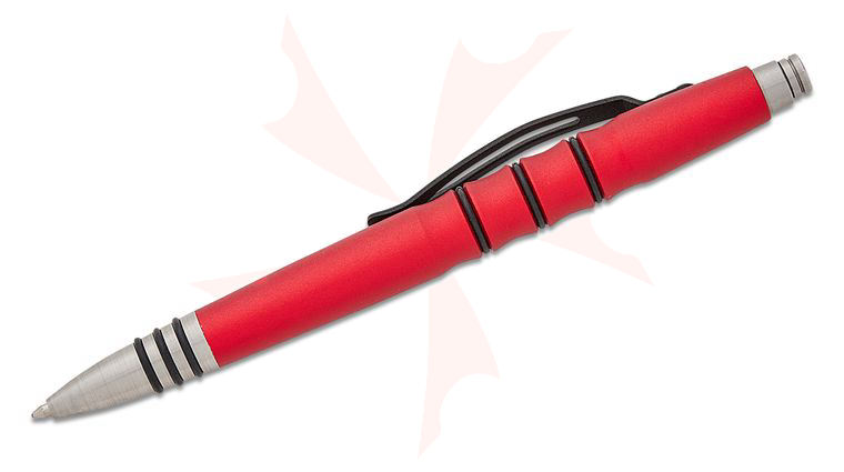 Tuff-Writer Alert Red Aluminum Precision Press Tactical Pen