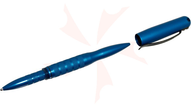Tuff-Writer Operator Tactical Pen, Blue, Sanitized (TW-OPS-AL-BLU)