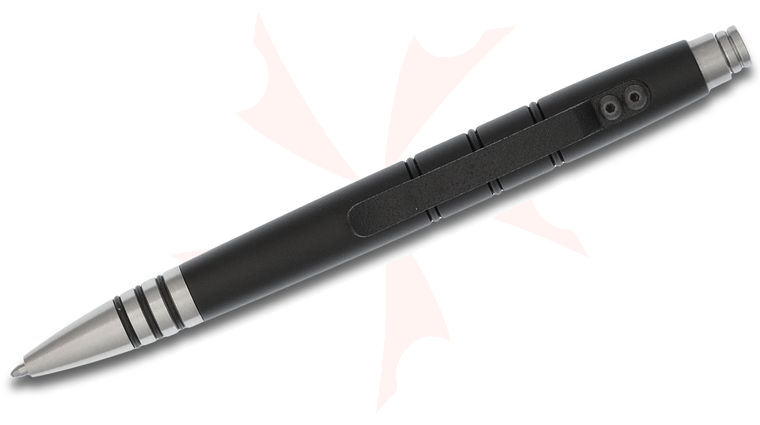 Tuff-Writer Mini Click Tactical Pen, Black (TWP-MC-AL-BLK)