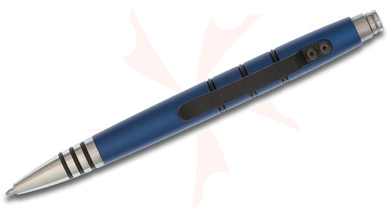 Tuff-Writer Mini Click Tactical Pen, Blue (TWP-MC-AL-BLUE)