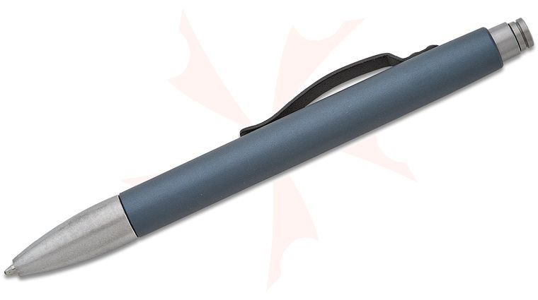 Tuff-Writer Analog Press (Retro Click) Tactical Pen, Slate Gray (APP-AL-SG)