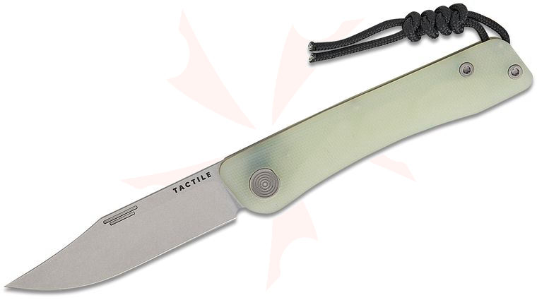 Tactile Knife Co. Limited Release G10 Bexar Slipjoint Folding Knife 2.84 inch MagnaCut Clip Point Blade, Machined Natural G10 Handles